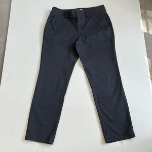 Loft 6P grey cotton ankle length pants